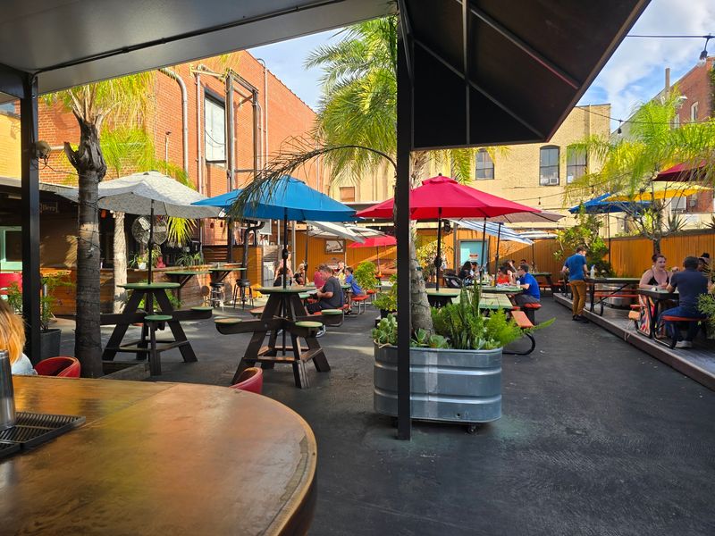 Patio Evenings Under the Heaters