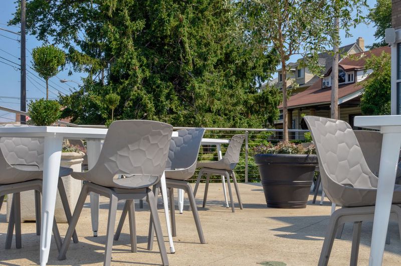 Patio Season on a Raised Platform