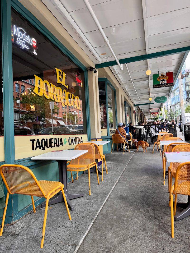 Patio Seats and People Watching