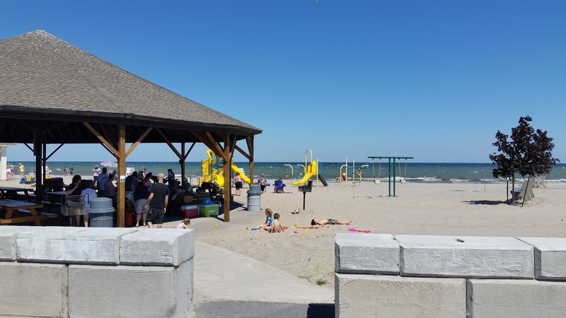 Pavilions, Playgrounds, and a Volleyball Court Pavilions, Playgrounds, and a Volleyball Court