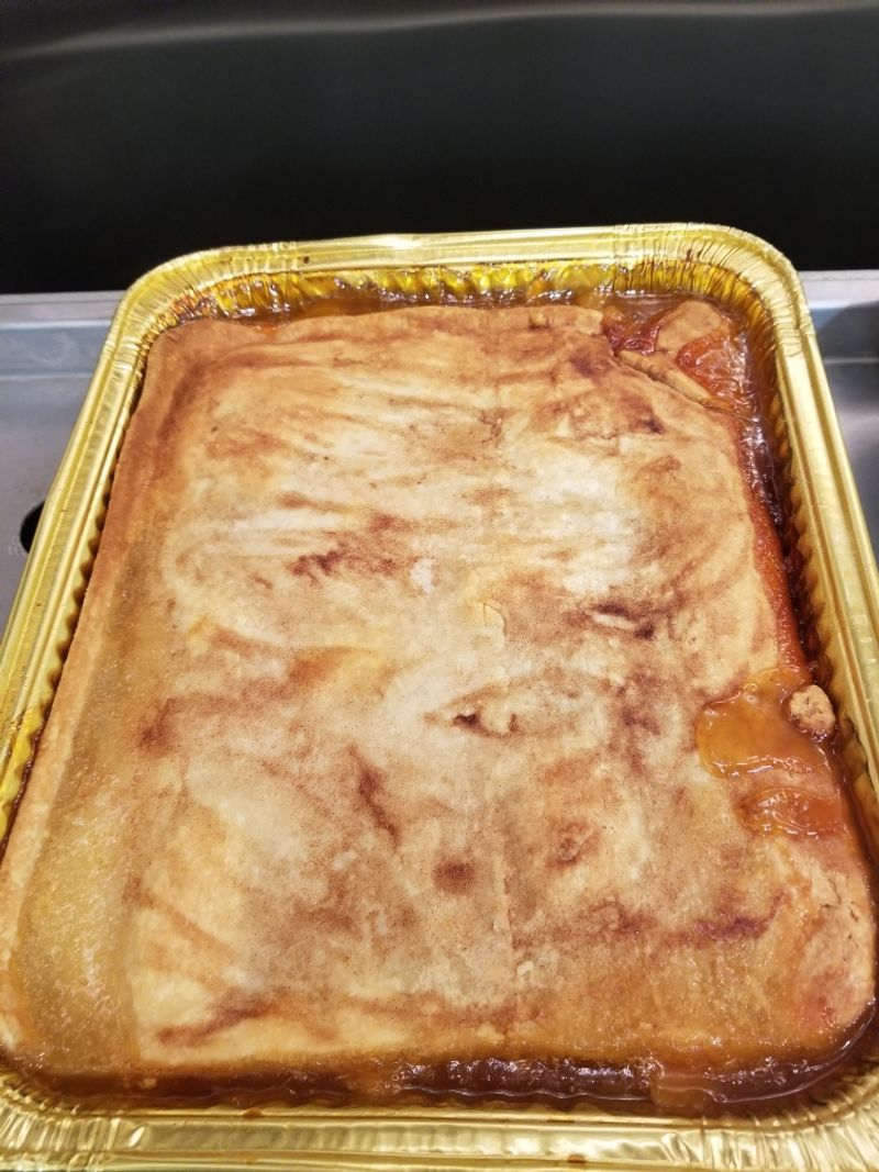 Peach Cobbler and the Dessert Case
