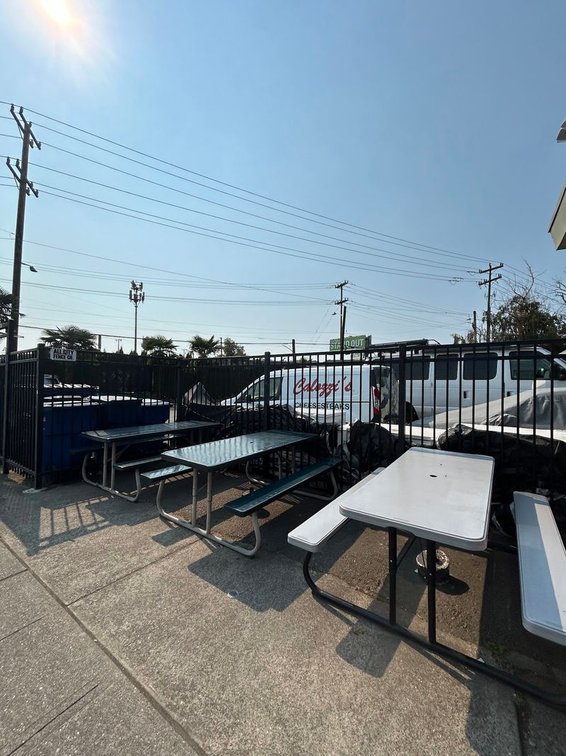 Picnic Tables and Plane Noise