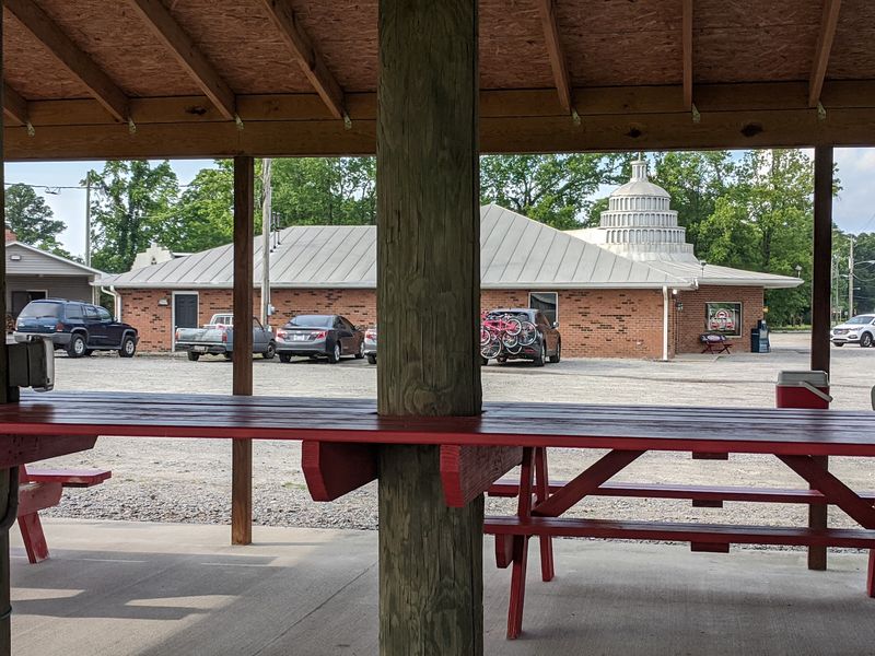 Picnic Tables and a Pet-Friendly Pavilion