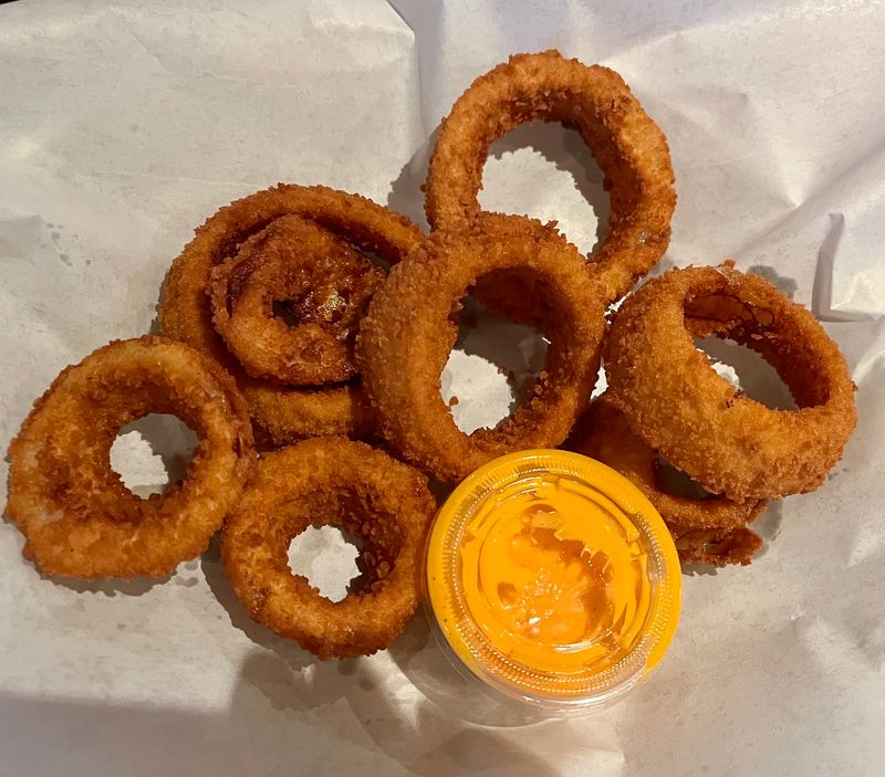 Pierogi, Potato Pancakes and Onion Rings