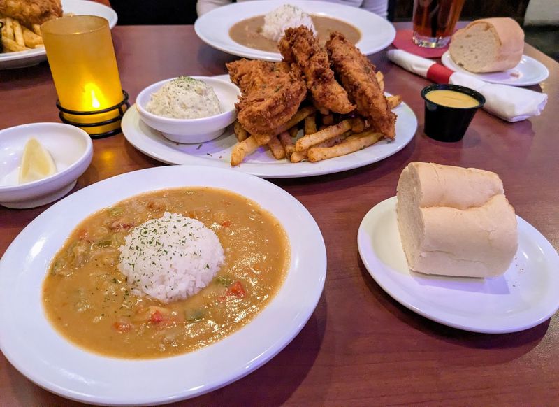 Platters, Étouffée and Gator Bites Platters, Étouffée and Gator Bites