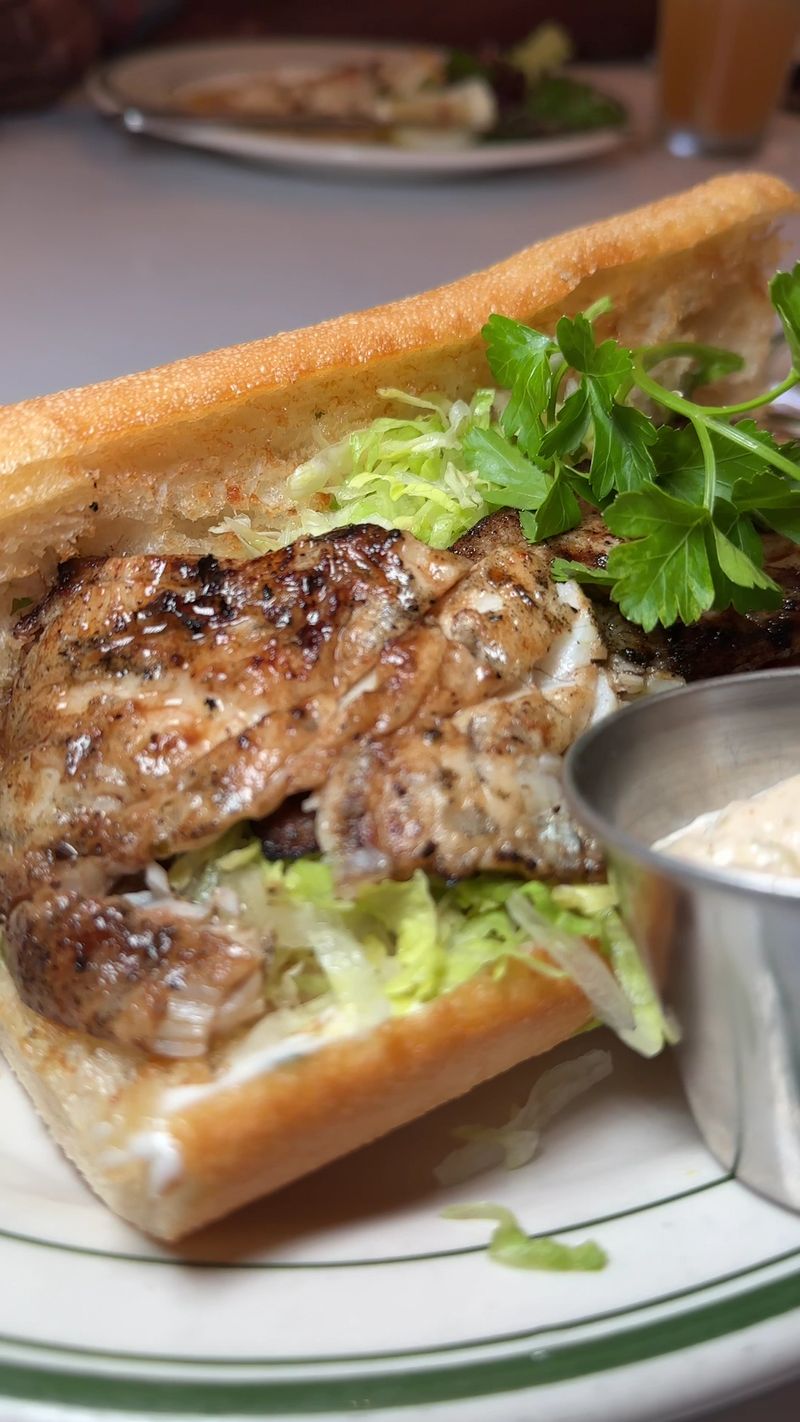 Po' Boys and Mesquite-Grilled Fish