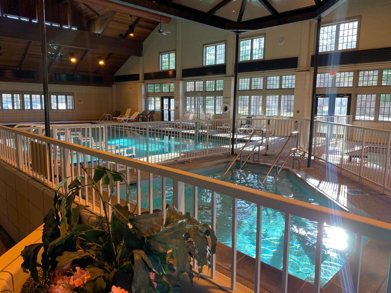 Pool Time Under Vaulted Ceilings