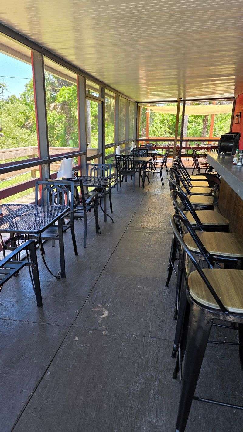 Porch Seats on the Edge of the Swamp Porch Seats on the Edge of the Swamp