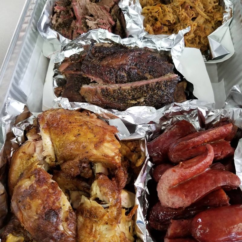 Pulled Pork, Sausage, and Rib Tips