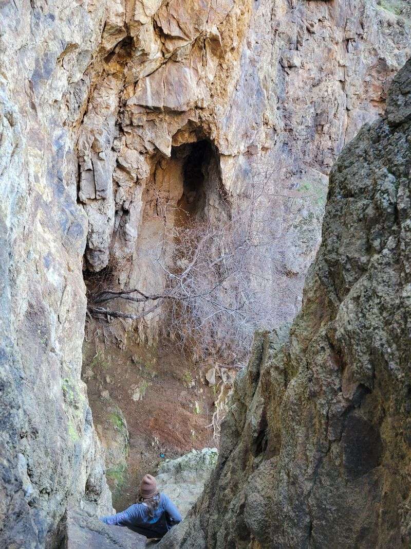 Rock Formations and Small Caves Along the Way Rock Formations and Small Caves Along the Way