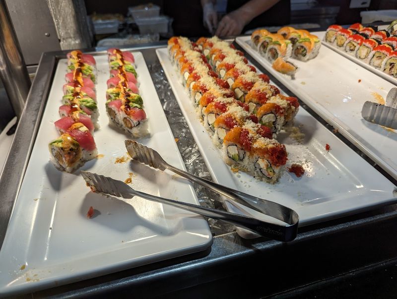 Rolls On Parade at the Sushi Bar