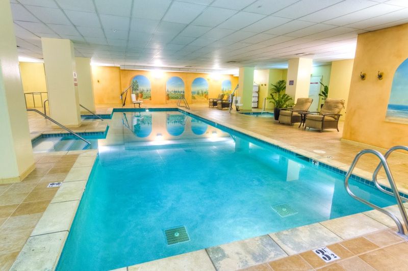 Rooms, Suites, and a Pool Downstairs