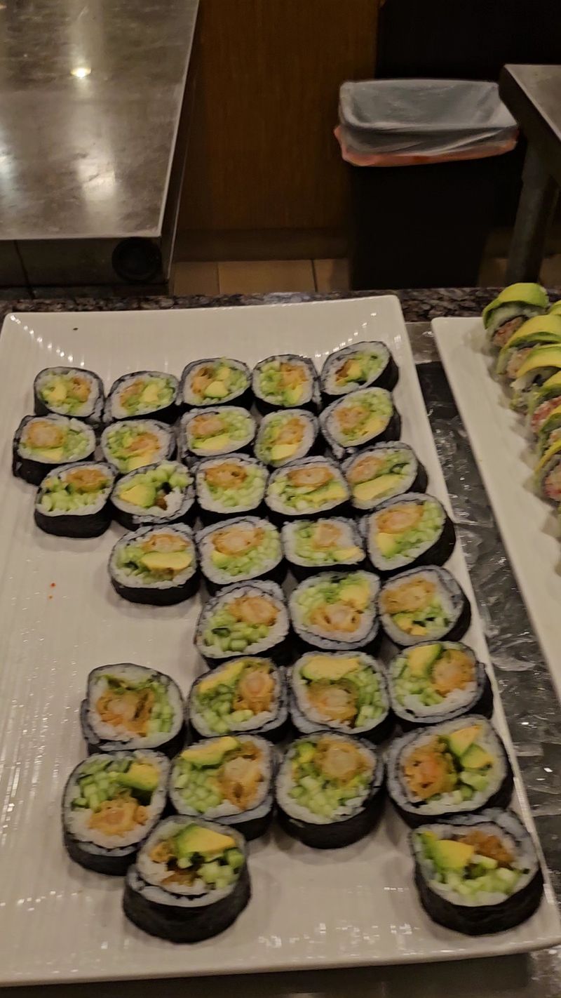 Rows and Rows of Sushi