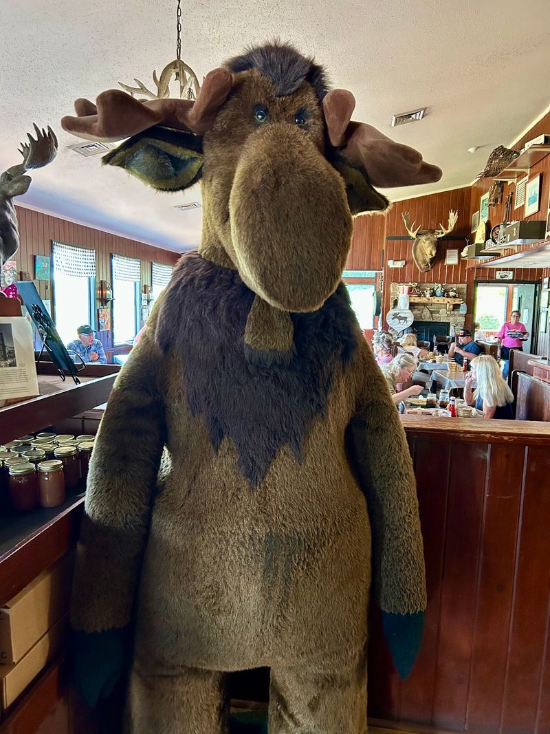 Rustic Rooms and an Eight-Foot Friend Rustic Rooms and an Eight-Foot Friend