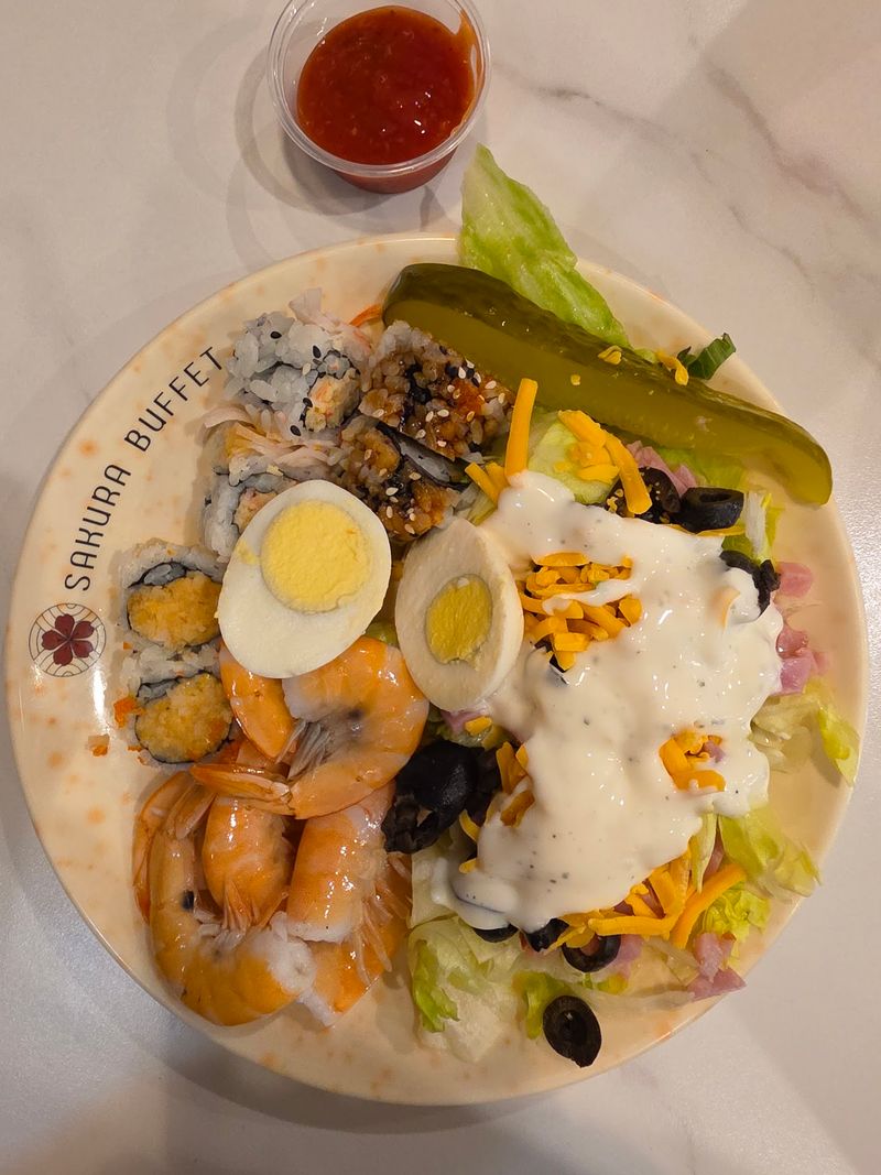 Salad Bar, Fruit, and a Creamy Soft-Serve Finish