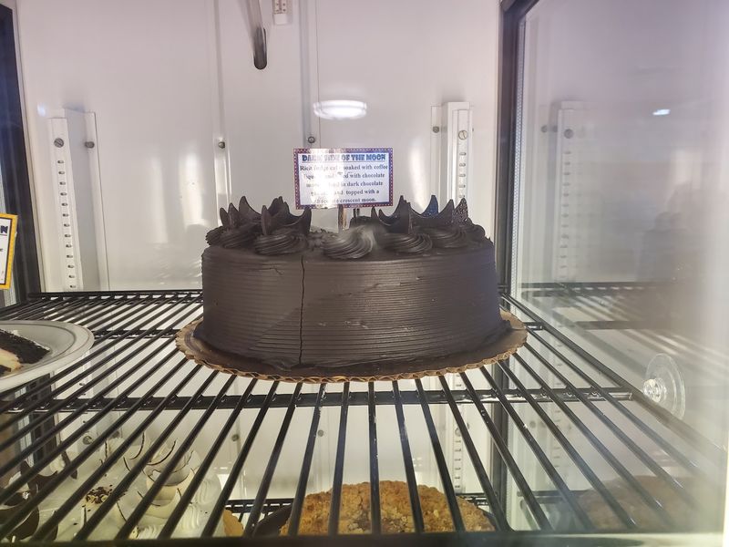 Salad Bar and a Packed Dessert Case