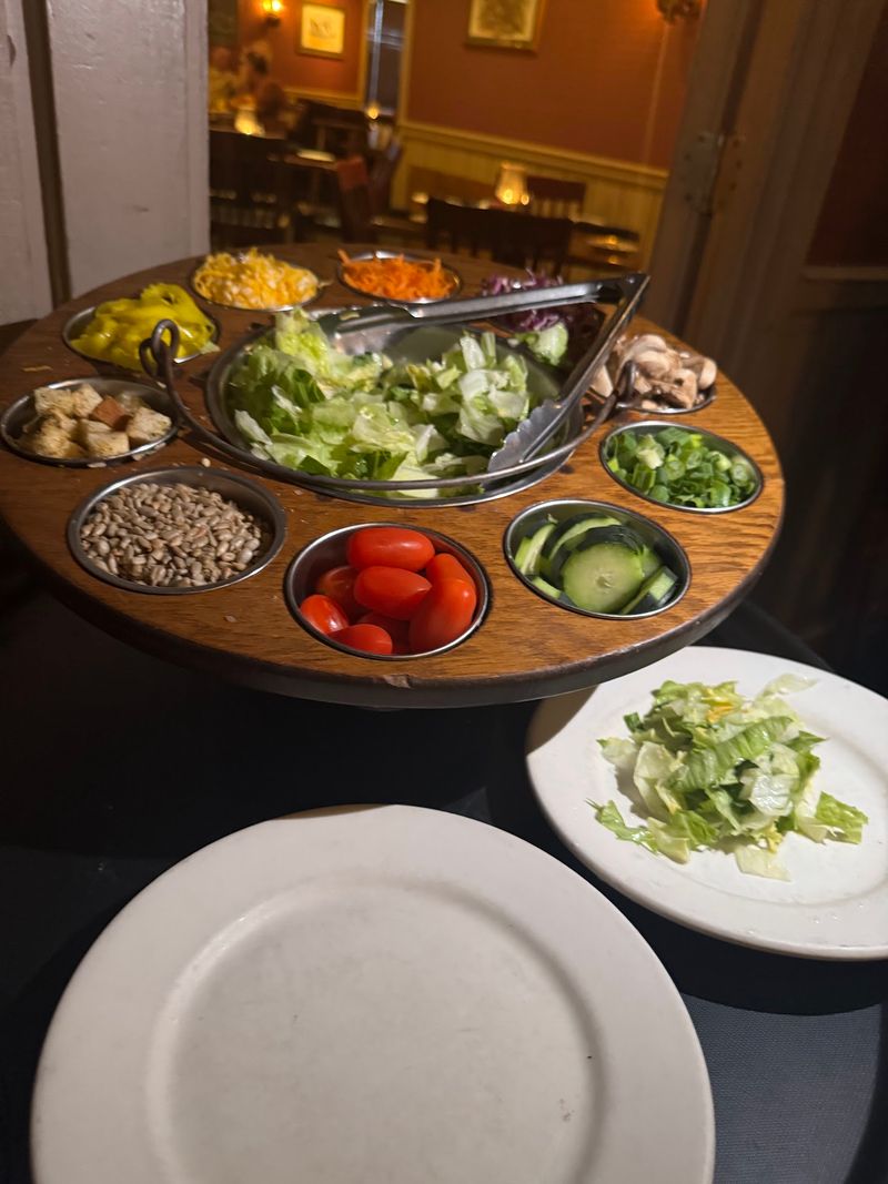 Salad Rolled Right to the Table Salad Rolled Right to the Table