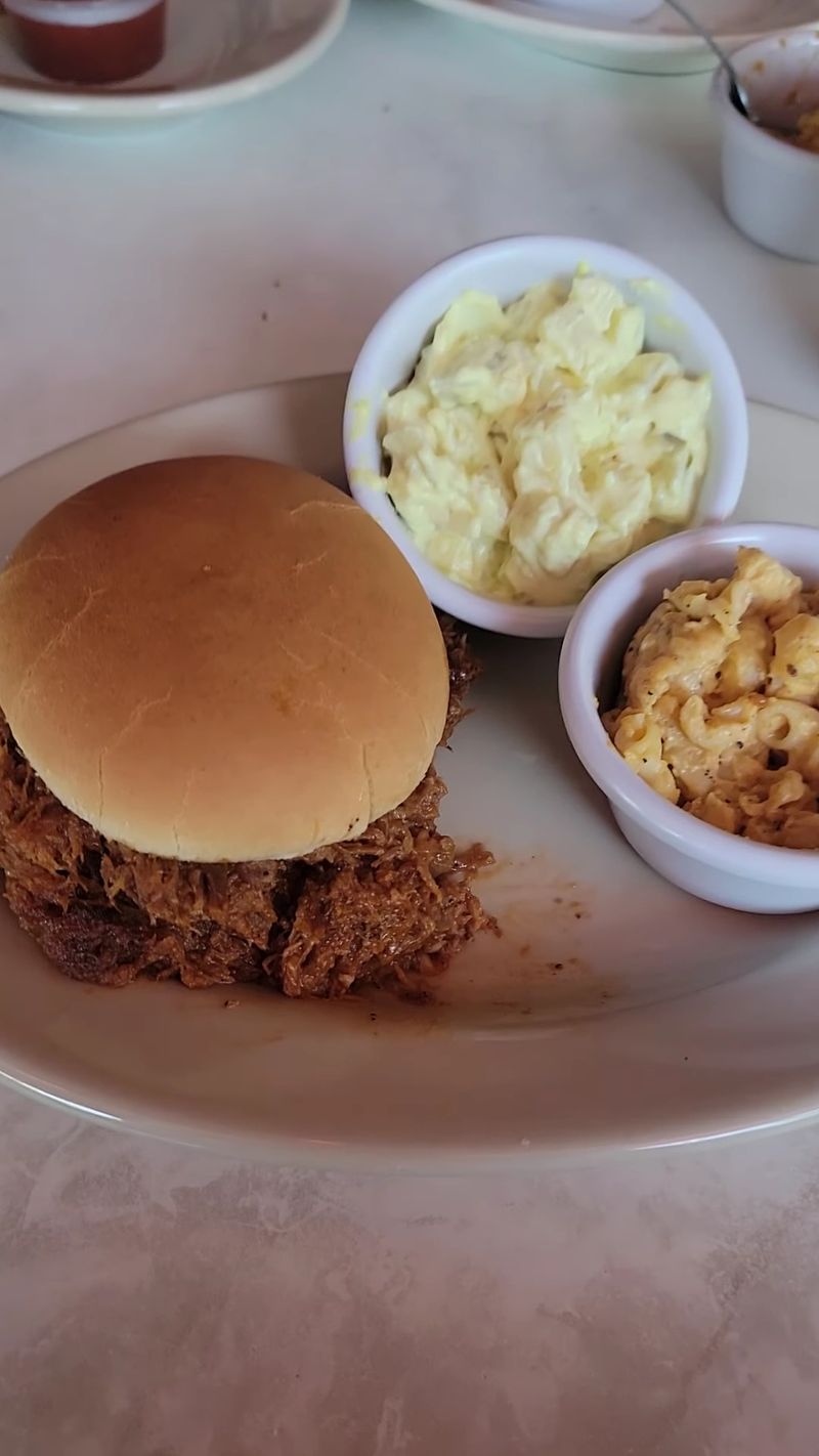 Sandwiches, Chicken, and a Slice of Pie