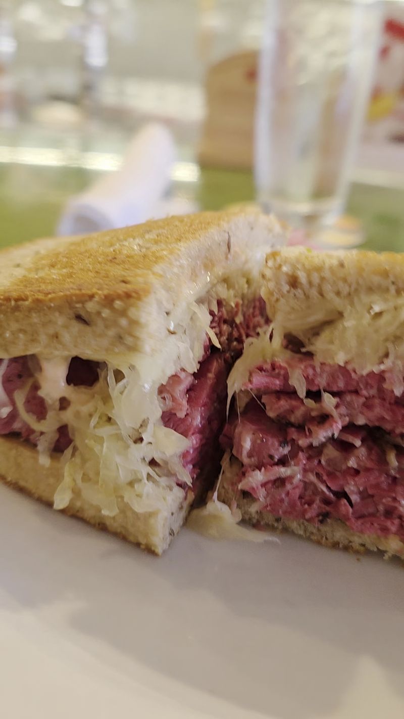 Sandwiches Stacked With Meat