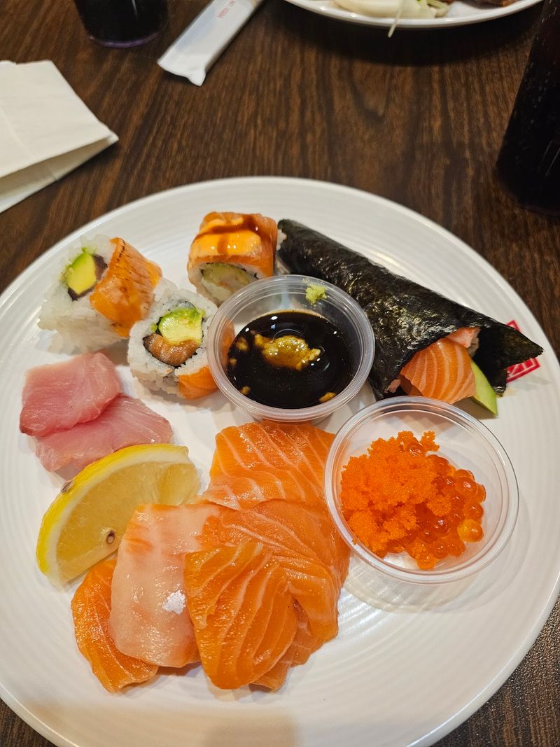 Sashimi Counters and Sushi Rows