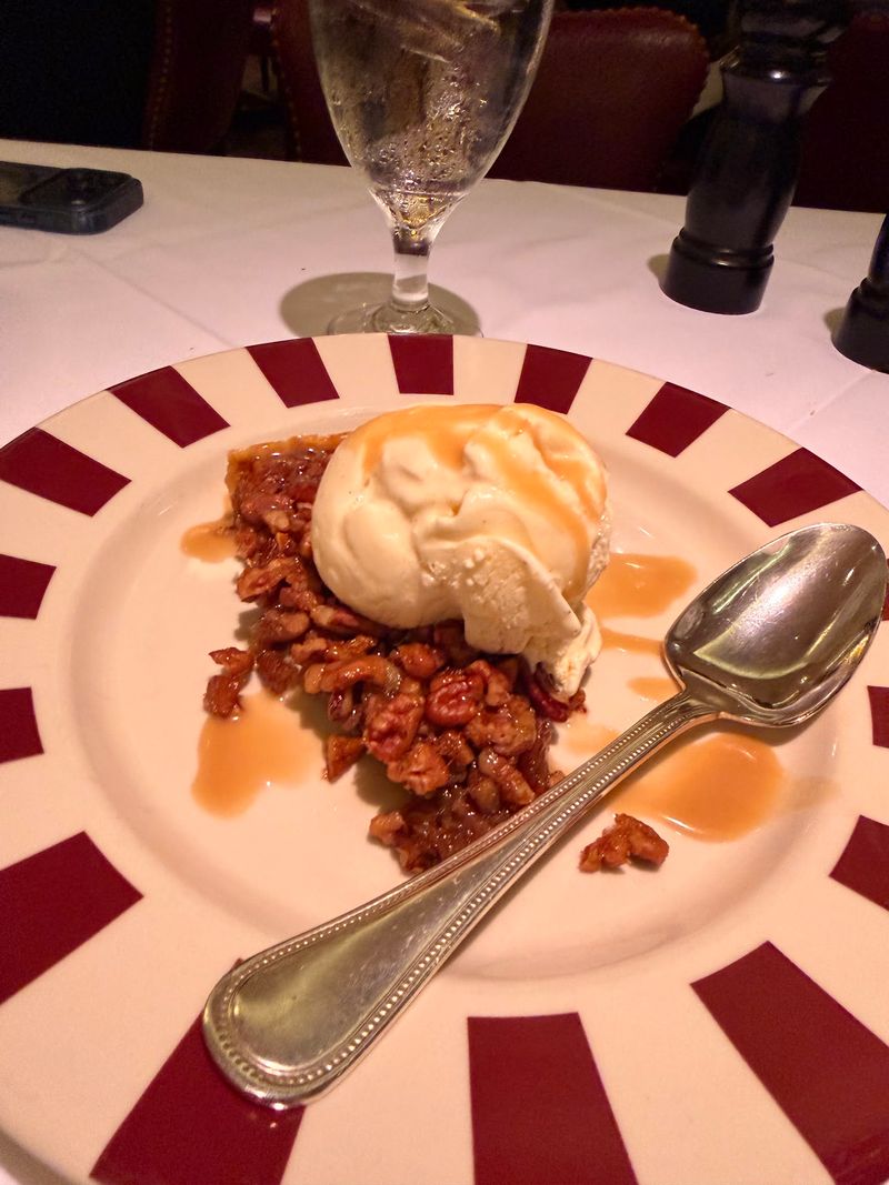 Saving Room for Pecan Pie and Ice Cream Cake