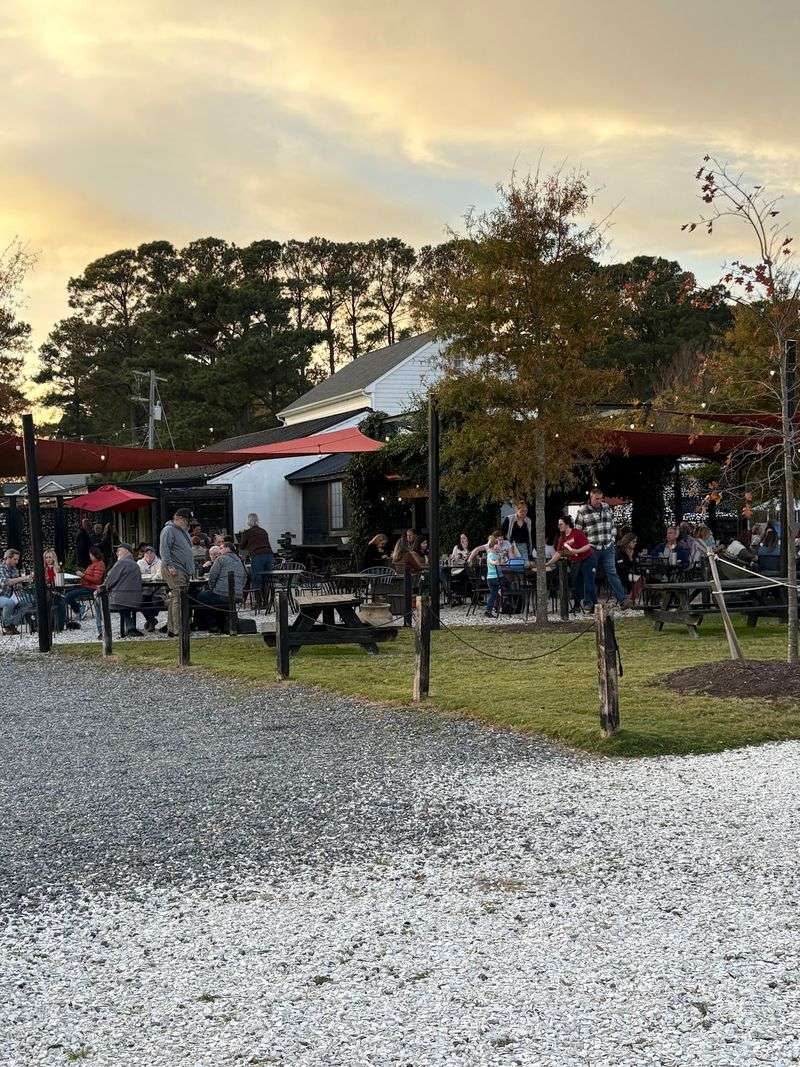 Seating Mostly Under the Open Sky