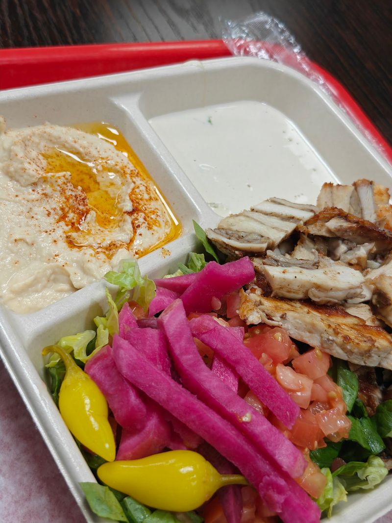 Shawarma Plates Off the Spit