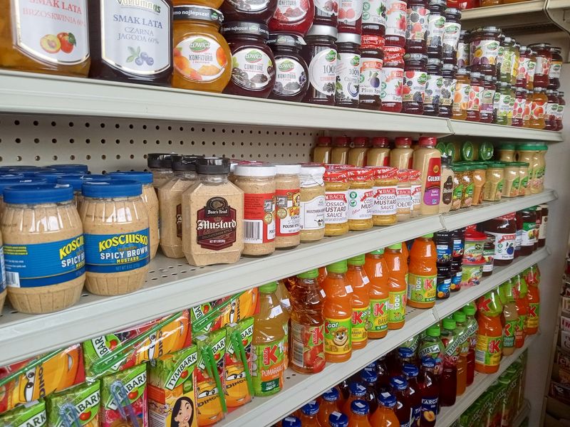 Shelves Stocked From Poland