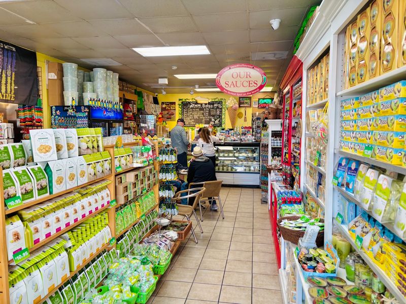 Shelves Stocked with Everything Key Lime