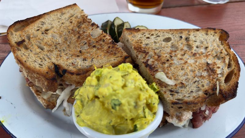 Sides, Pickles and a Famous Brownie
