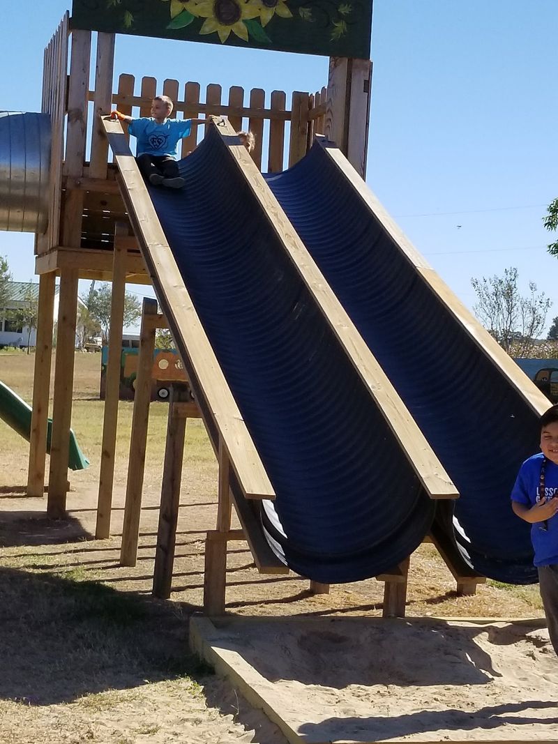 Slides, Corn Pits and Farm-Style Play