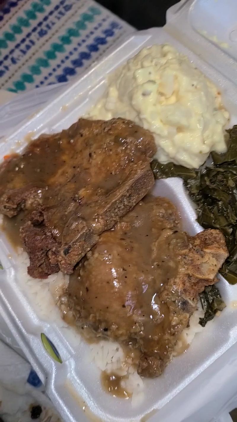 Smothered Pork Chops and Friends