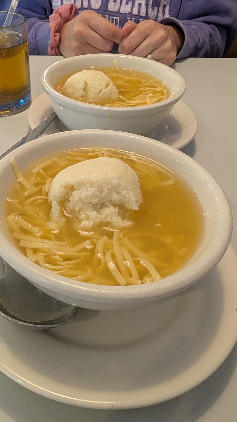 Soup, Knishes, and Potato Pancakes