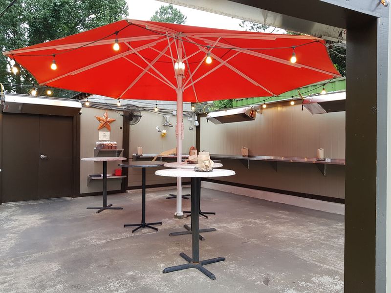Standing Room Only on the Patio