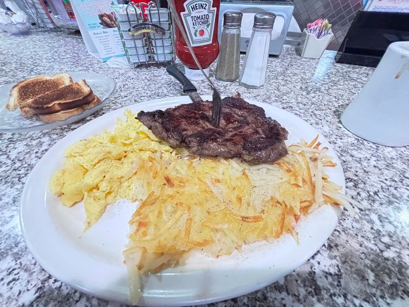 Steak and Eggs Take Center Stage