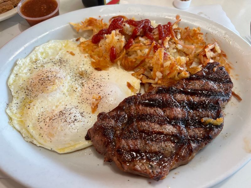 Steak and Eggs, the Headliner
