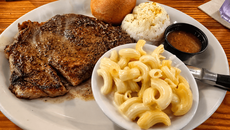 Steaks, Burgers, and Down-Home Plates