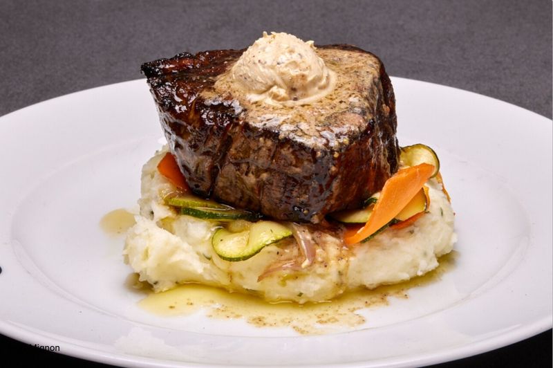 Steaks at the Center of the Plate