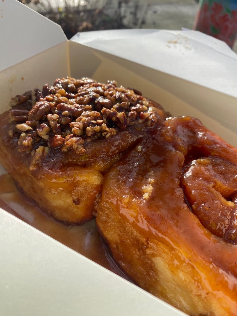 Sticky Buns With Serious Fans Sticky Buns With Serious Fans