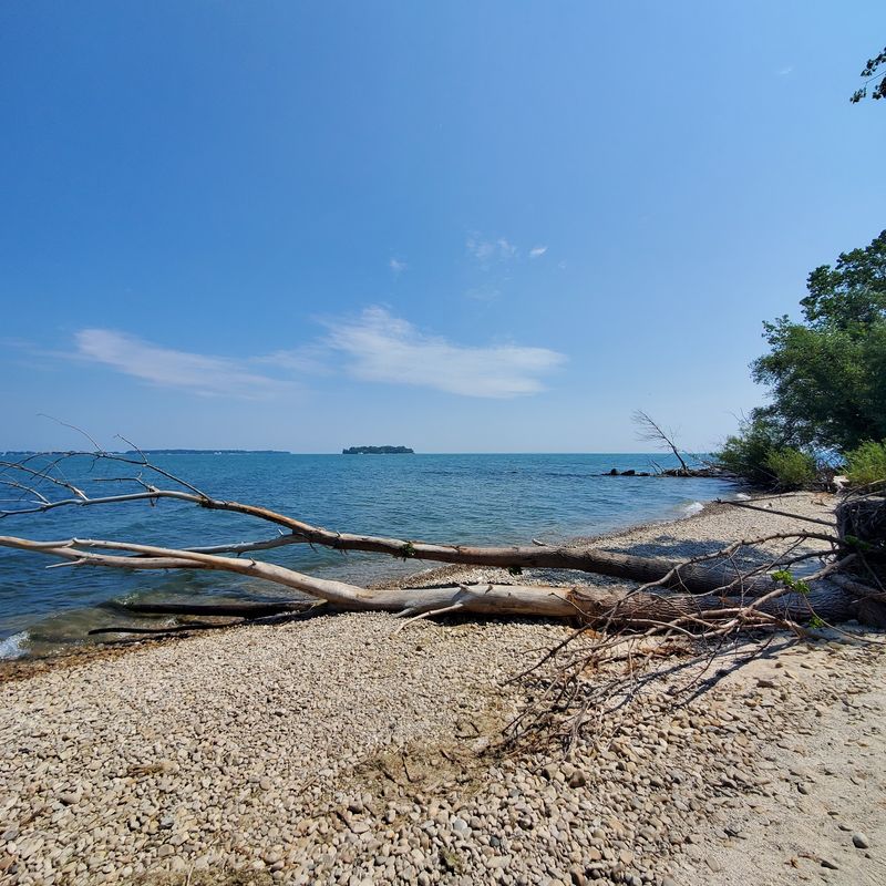 Stone Beaches and Boat Ramps