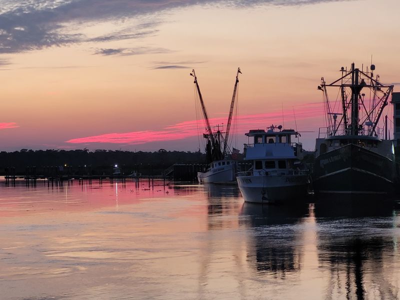 Sunrise Over the Darien River