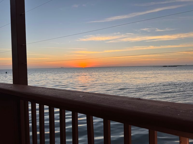 Sunset Seats on the Laguna