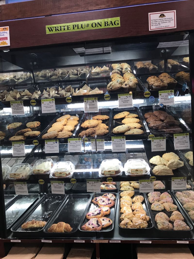 The Bakery Case Behind the Morning Line