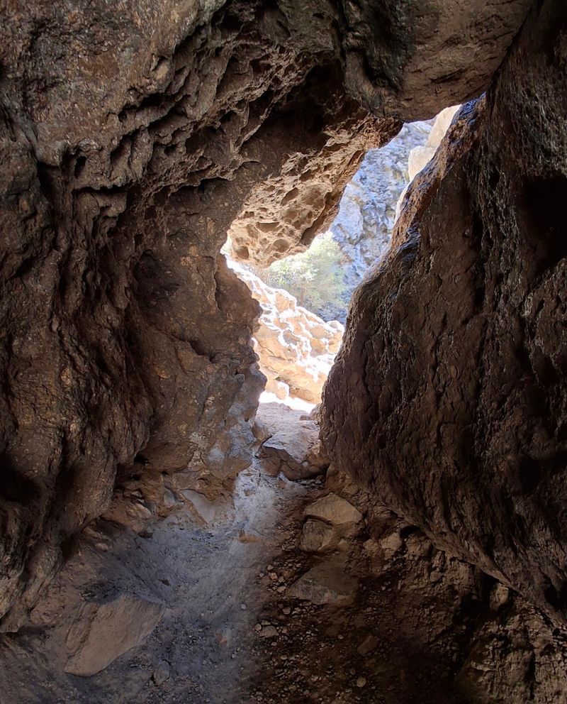 The Boulder Tunnel That Opens to the Beach The Boulder Tunnel That Opens to the Beach