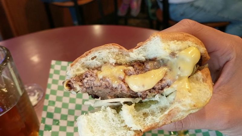 The Burger With a Hidden Center