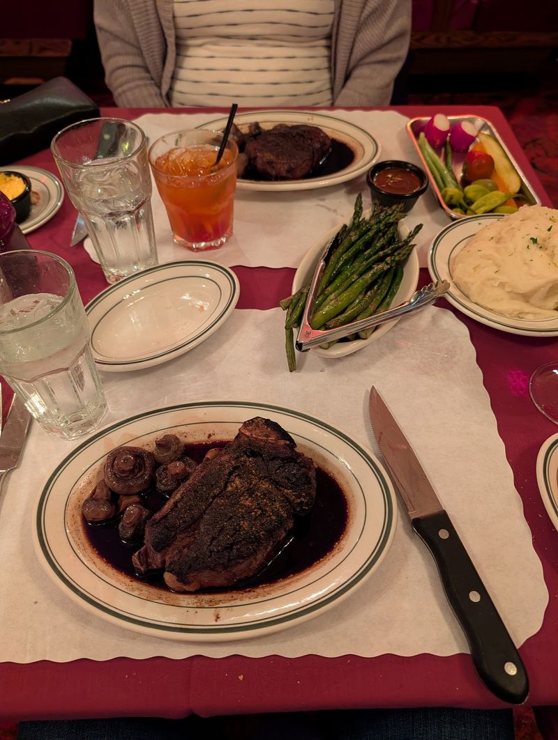 The Charbroiled Ribeye in Au Jus