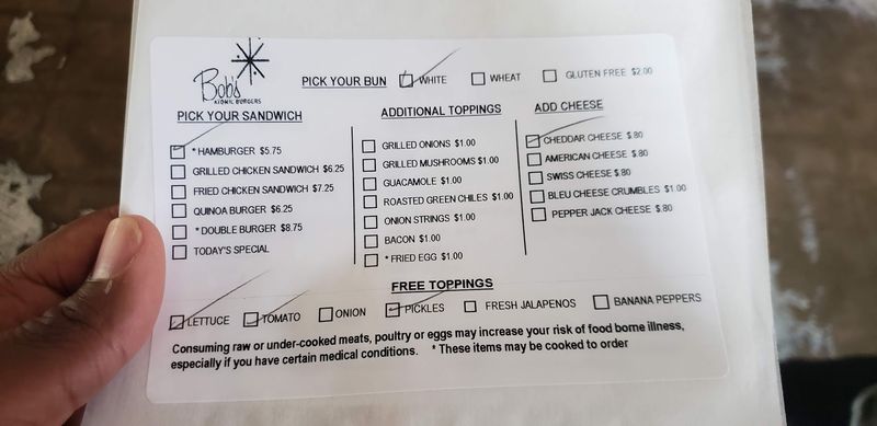 The Check Box Ordering Ritual