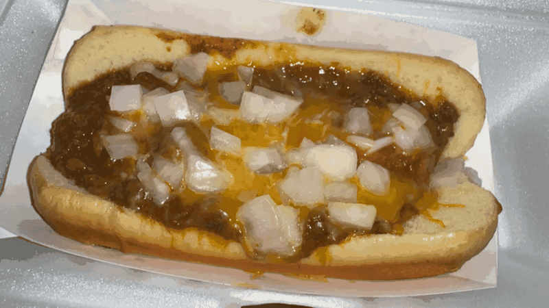 The Chili Dog That Needs a Doggy Bag The Chili Dog That Needs a Doggy Bag