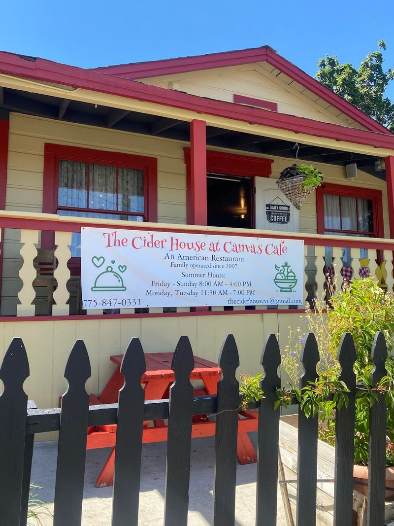 The Cider House at Canvas Cafe, Virginia City, NV