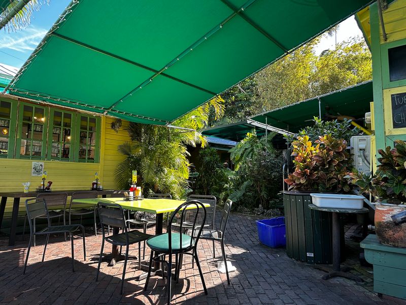 The Courtyard Out Back